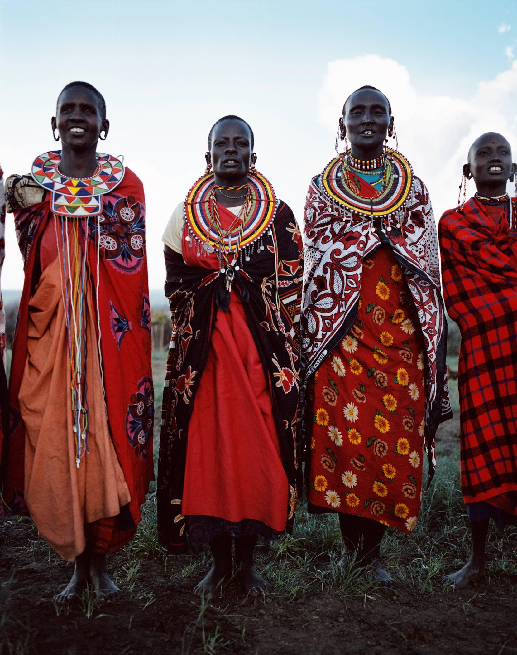 Anne Menke Portrait Photograph - 4 Maasai