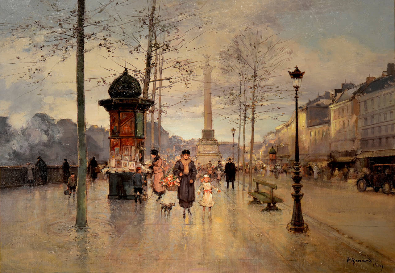 Strolling along the Seine