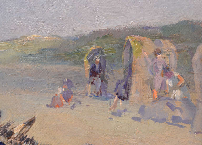 'Donkeys at the Beach' For Sale 1