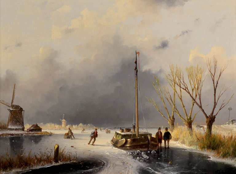 'Going Home' - Painting by Frederick Arends