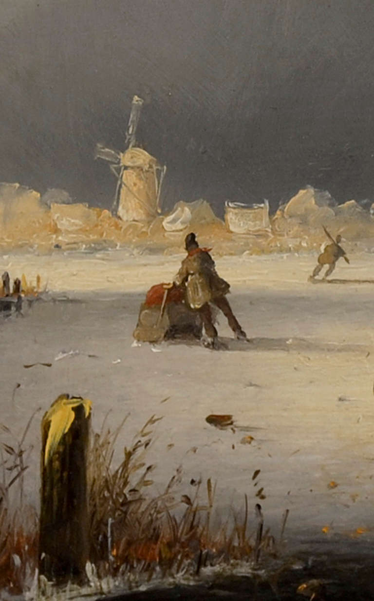 'Going Home' - Romantic Painting by Frederick Arends