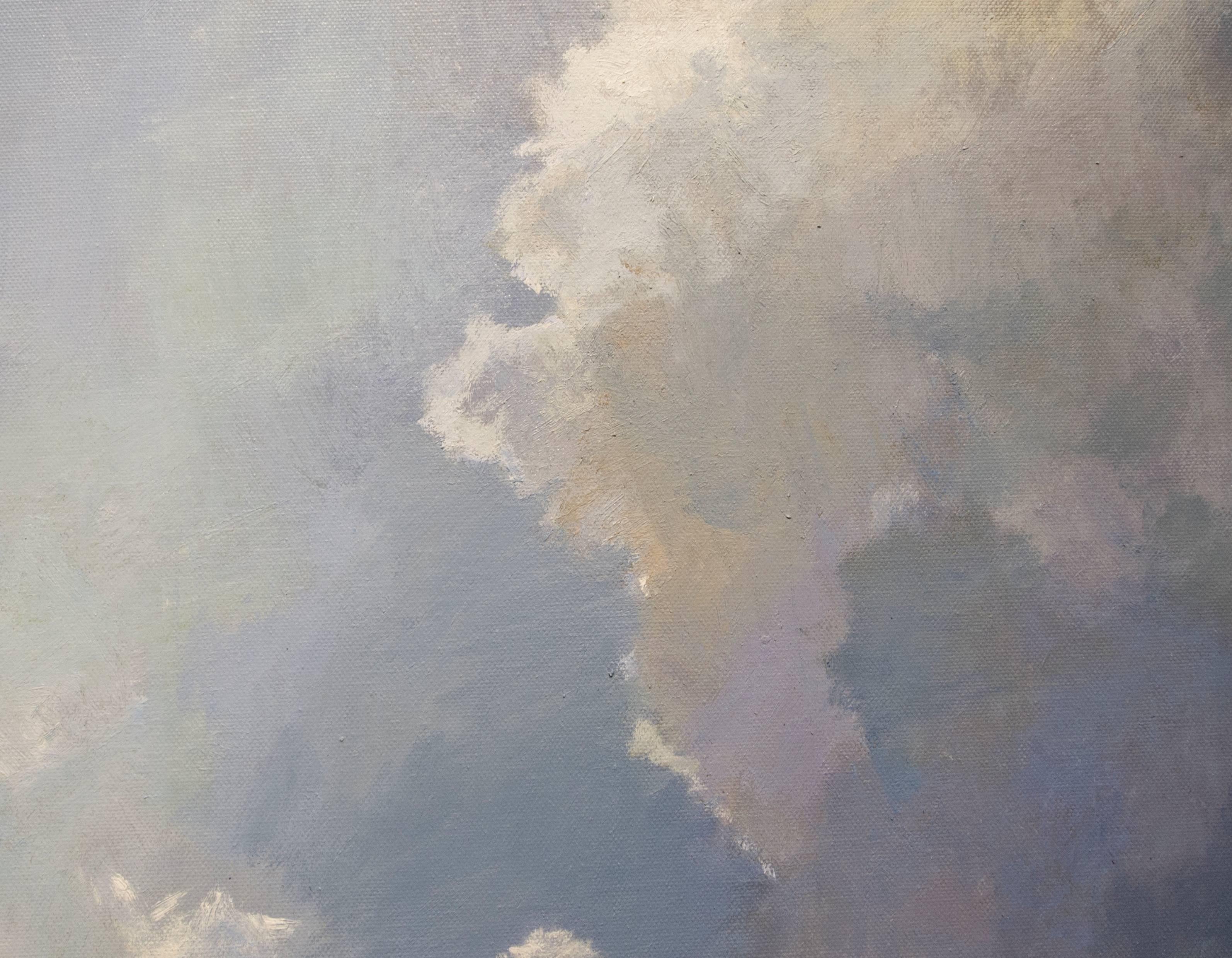 Storm Line - Realist Painting by Stephen Bach