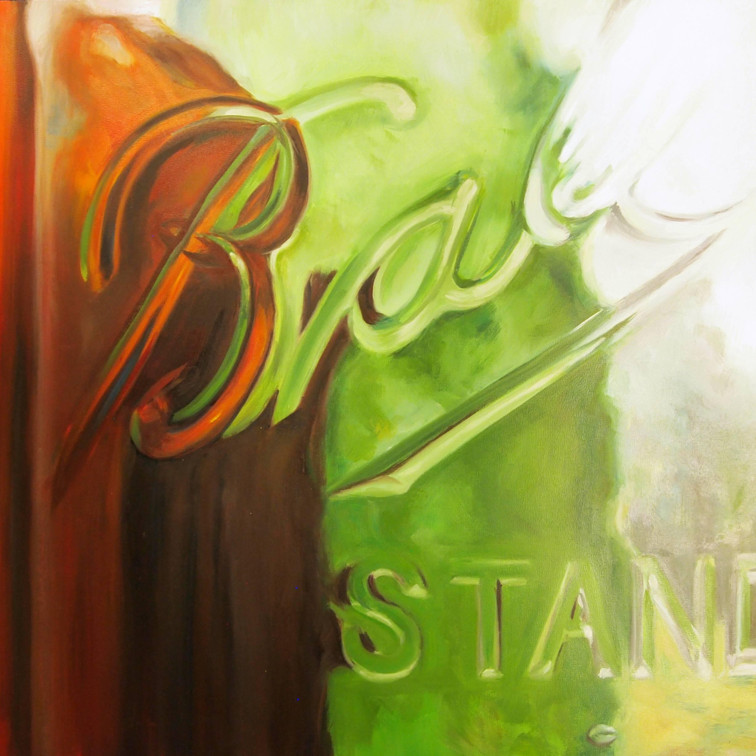 Sally Tharp Still-Life Painting - Taking a Stand