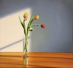 Michael Zigmond Three Tulips (red, yellow)