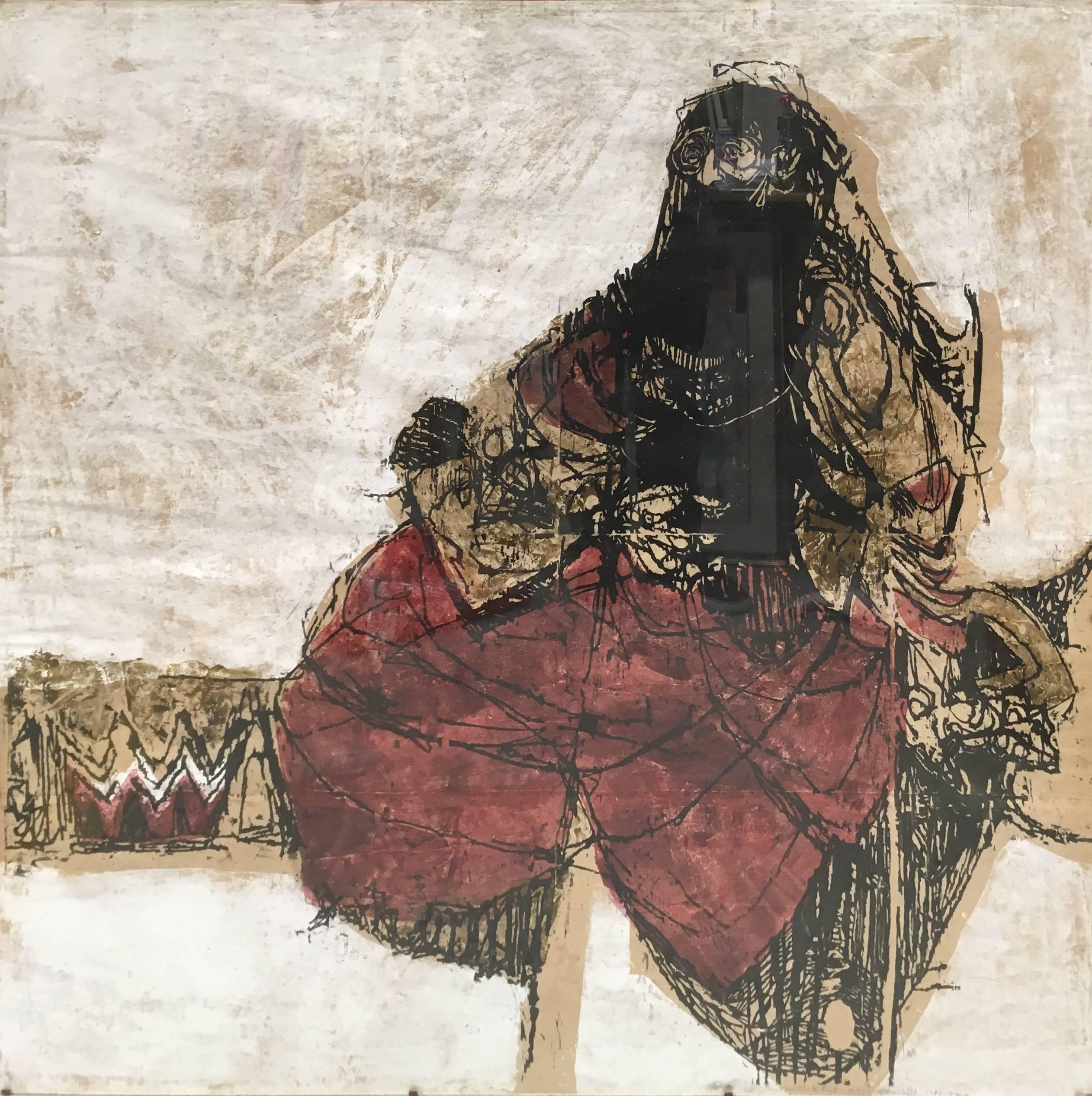 Ben Smith Figurative Print - Solomon