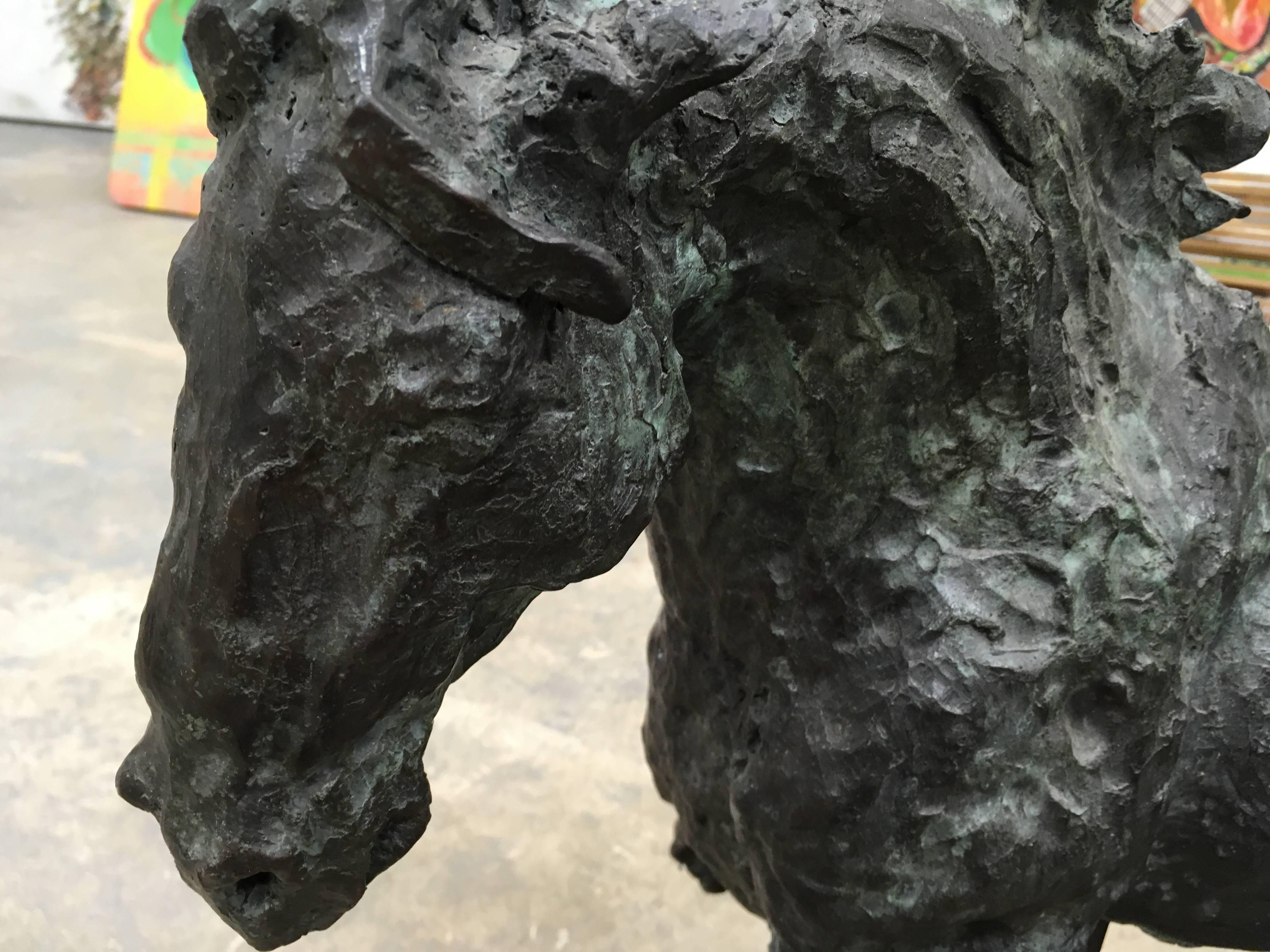 Galloping Horse - Sculpture by Lina Binkele