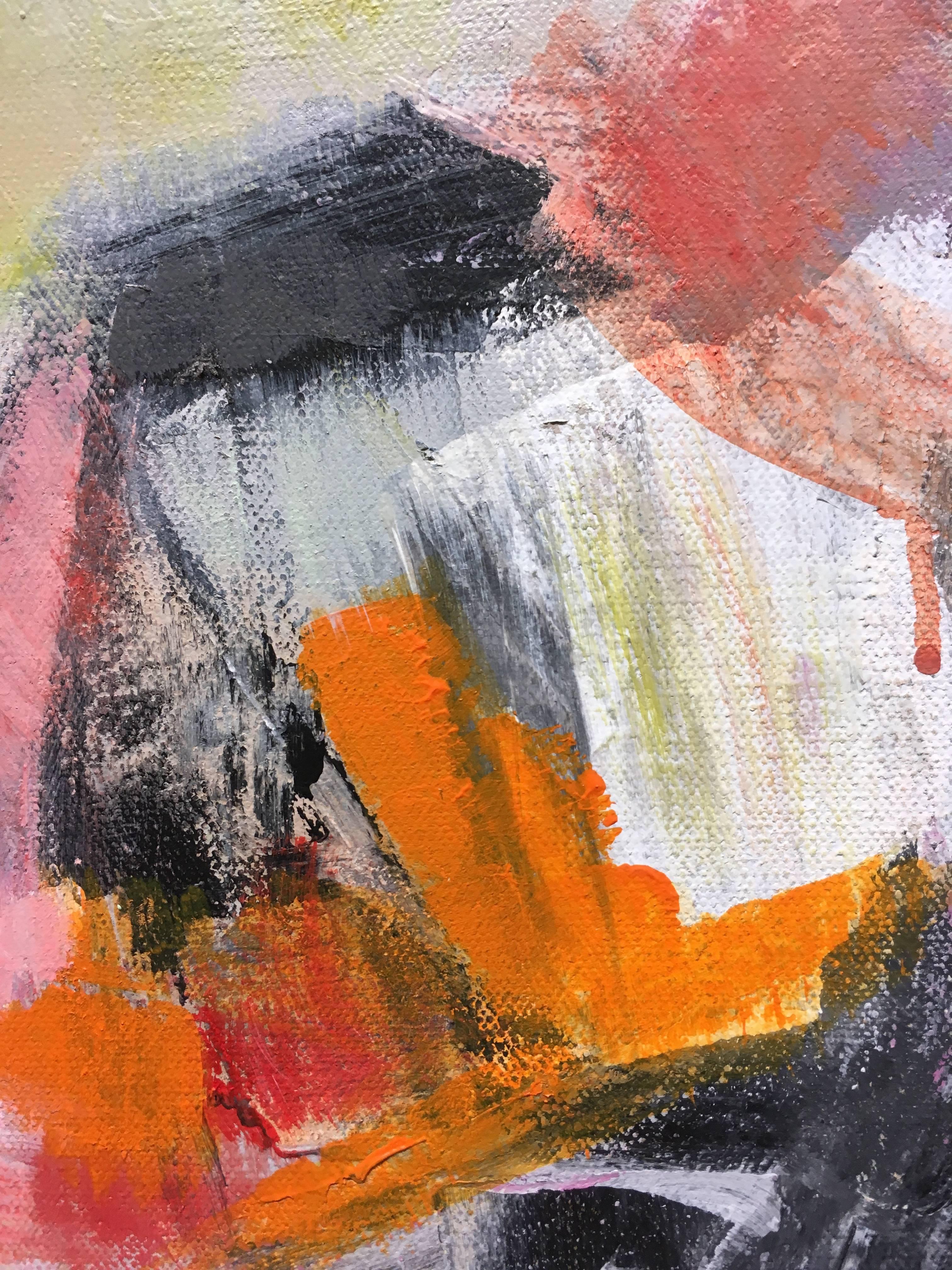 When I Wonder - Abstract Painting by Sallie White