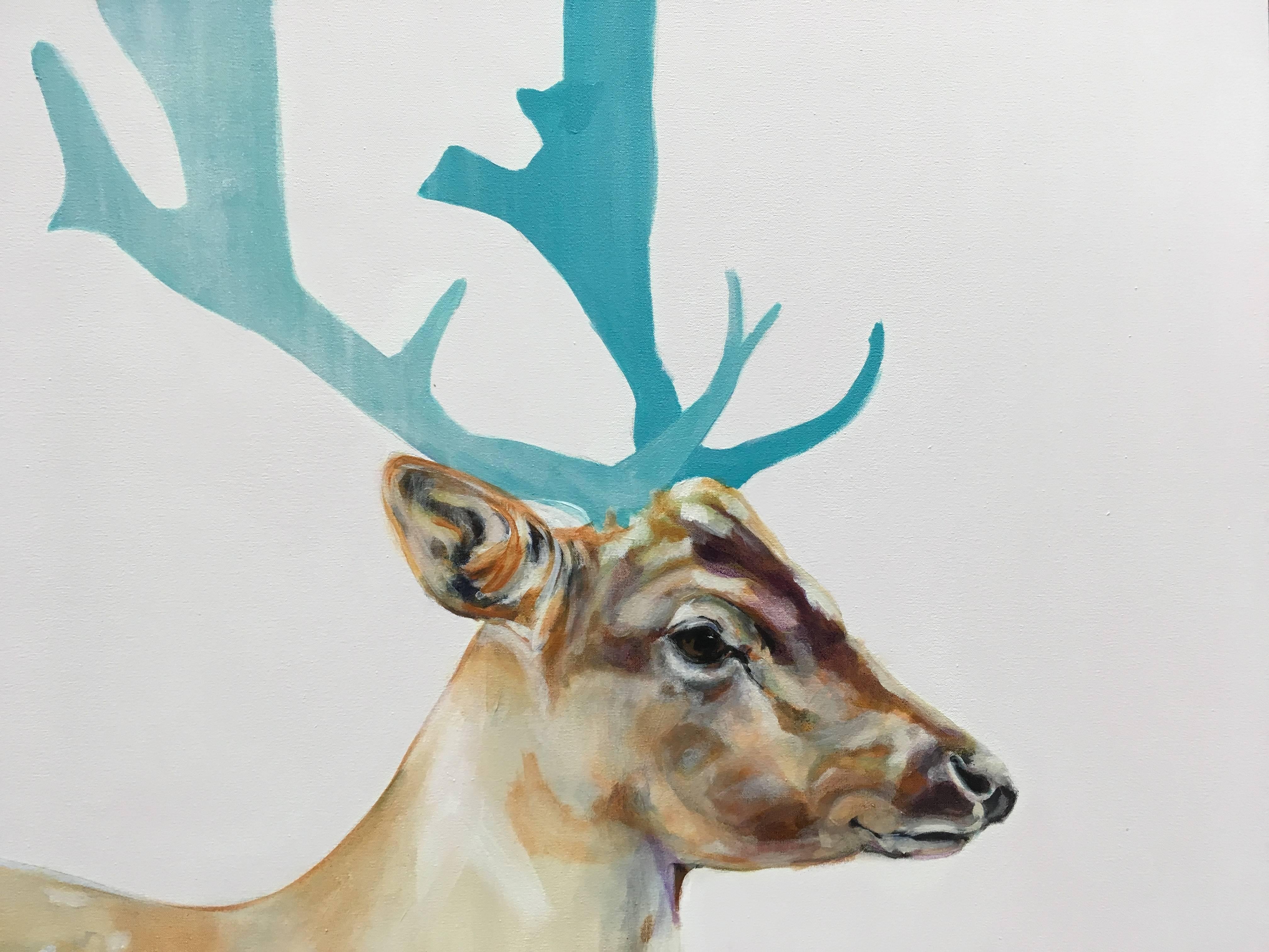 Sika - Painting by Spencer Herr