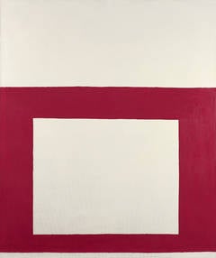 Cool Series No.1 (Red over White)