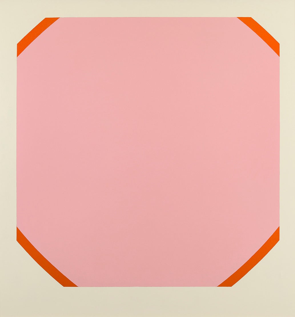 Walter Darby Bannard Abstract Painting - Cherokee Blanket #2