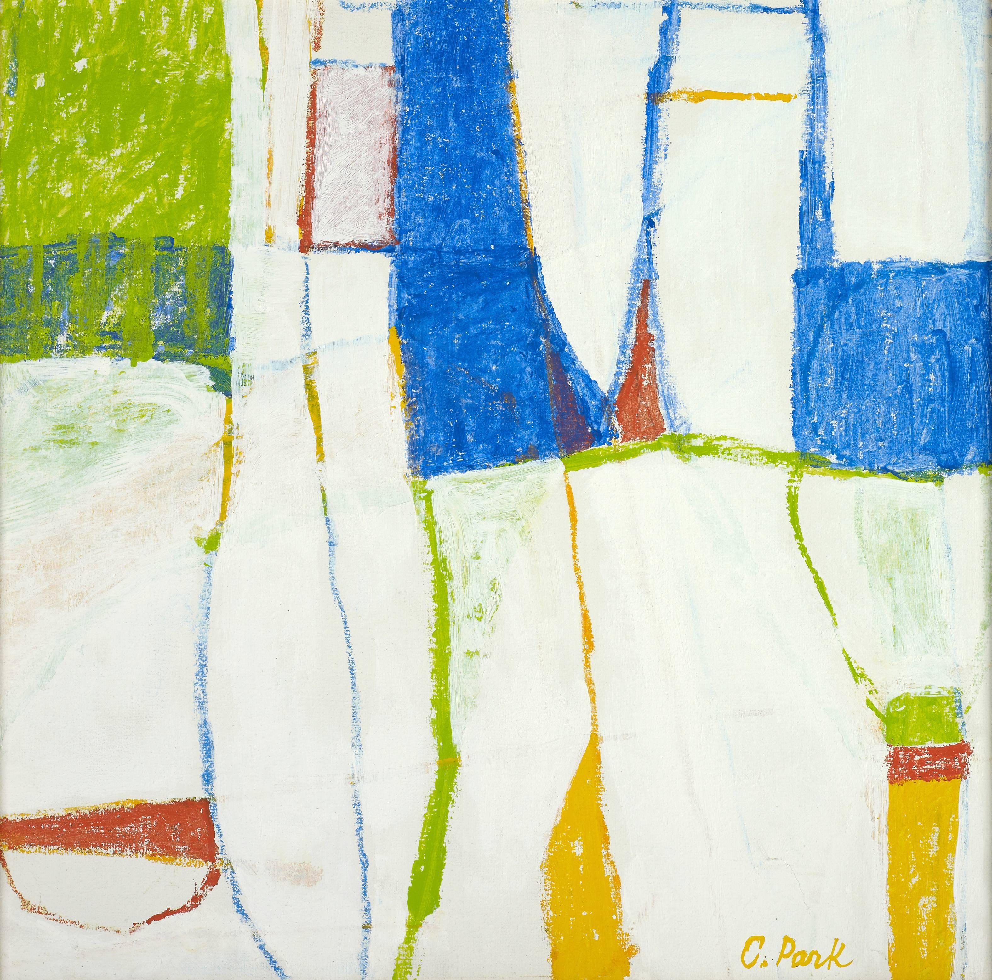 Charlotte Park Abstract Painting - Chicory