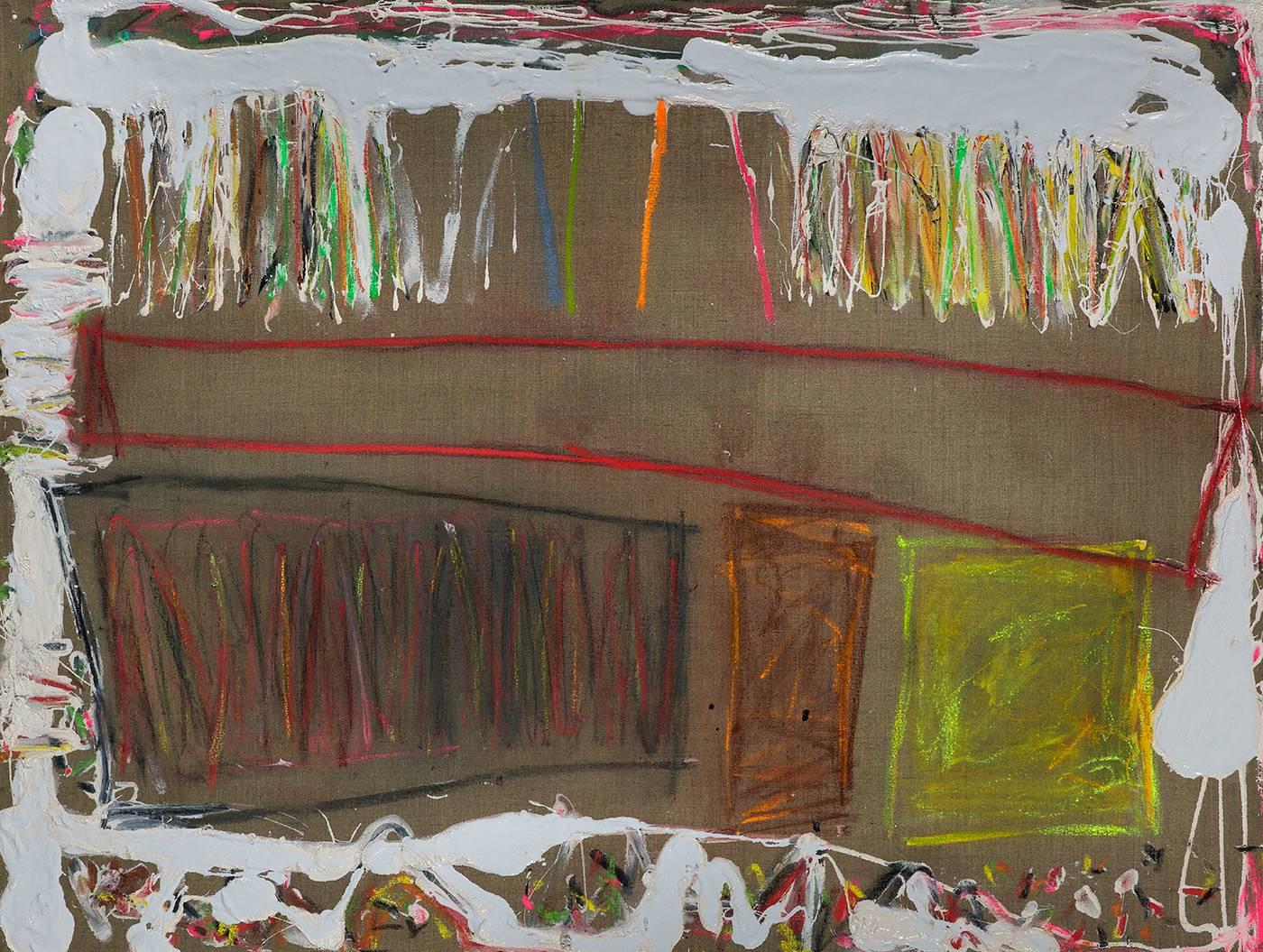 Joyce Weinstein Abstract Painting - Country Fields with First Hint of Spring