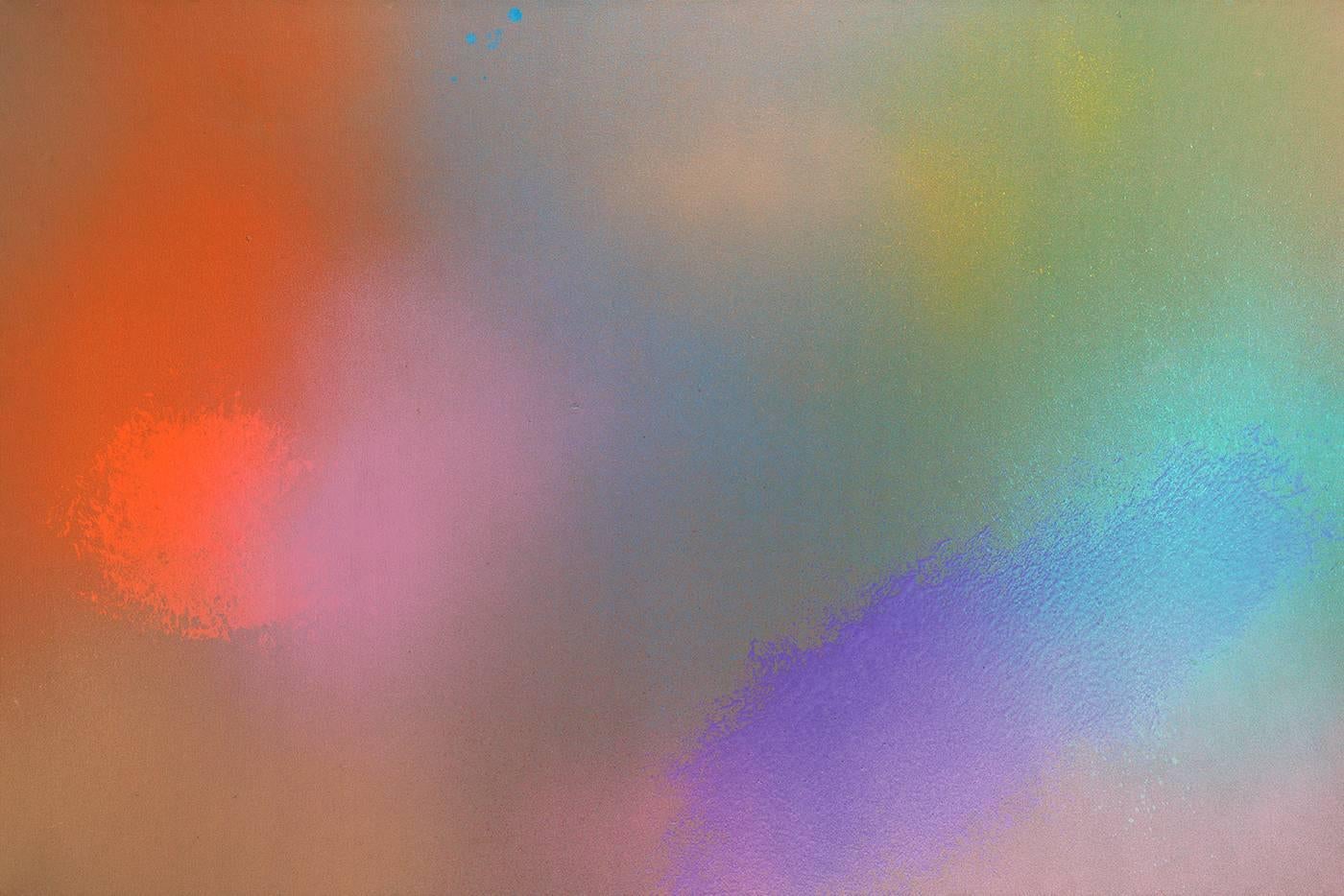 Albert Stadler Abstract Painting - Solar