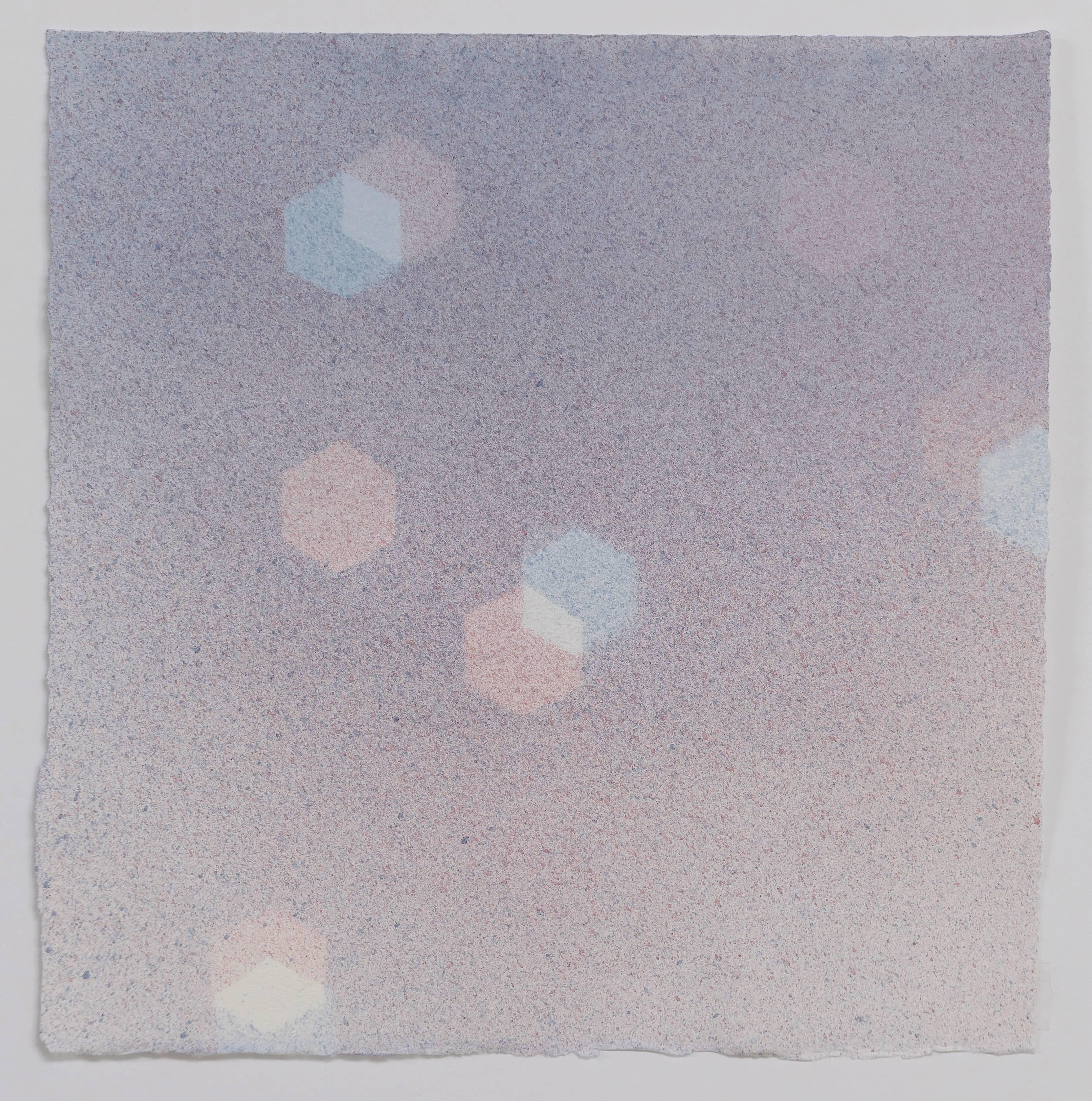 Mike Solomon Abstract Drawing - Study for Bokeh #12