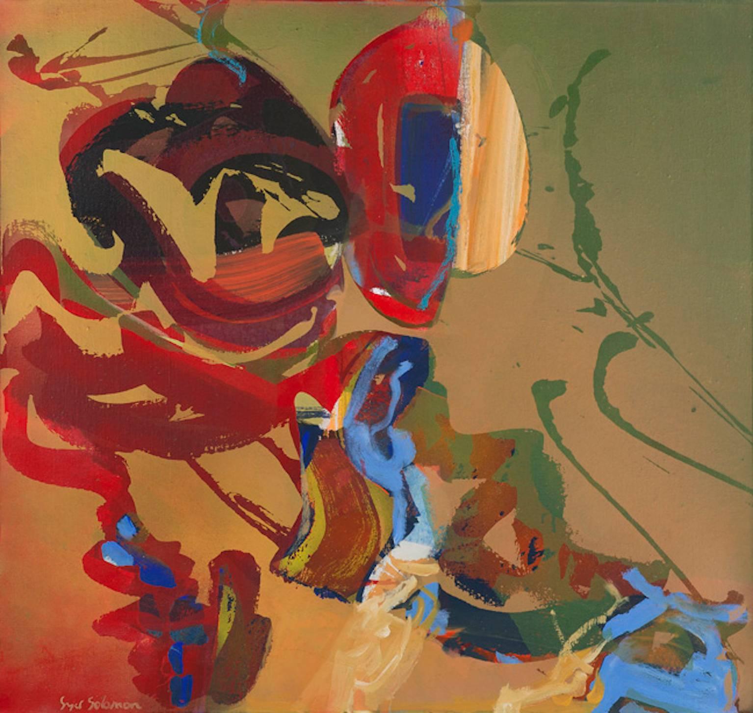 Syd Solomon Abstract Painting - Sundance