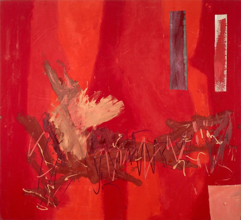 Ann Purcell Abstract Painting - Fast Summer
