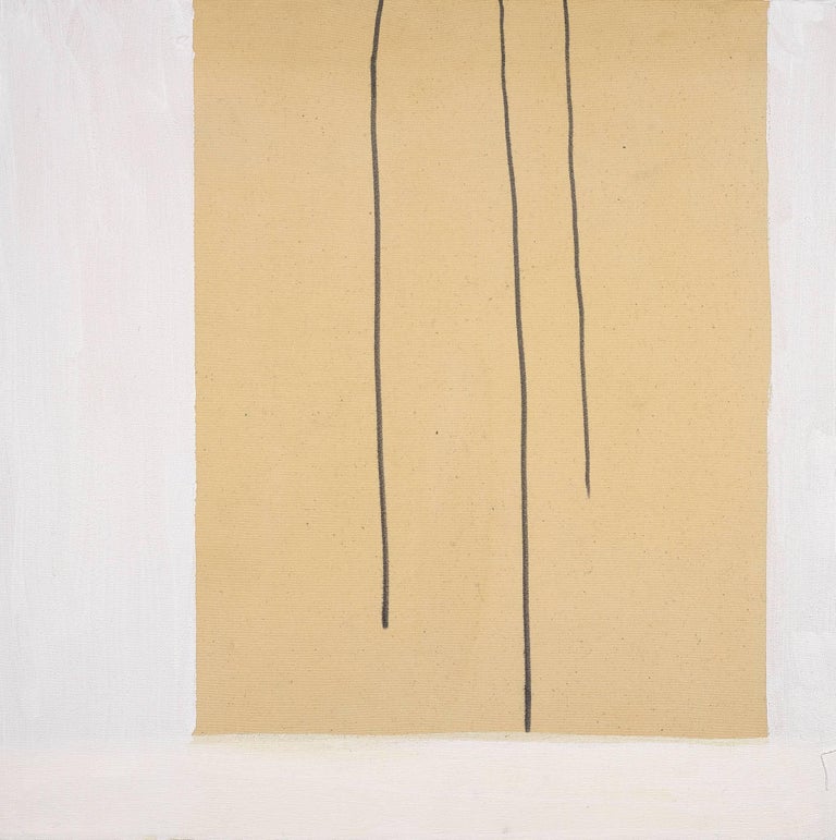 Ann Purcell Abstract Painting - White Space Series #9