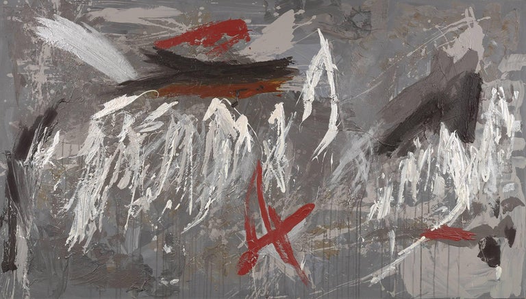 Ann Purcell Abstract Painting - Kali Poem #67