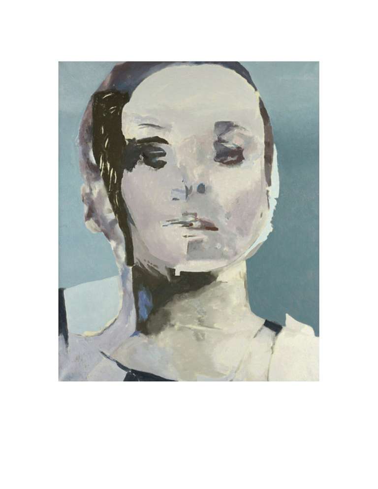 Balcomb Greene Portrait Painting - Angelina