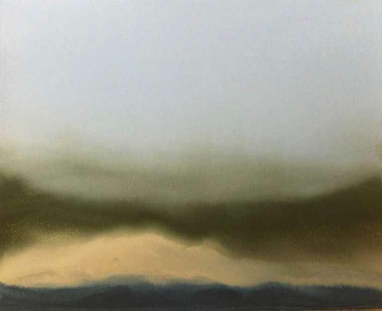 Susan Vecsey Abstract Painting - Untitled (Storm)