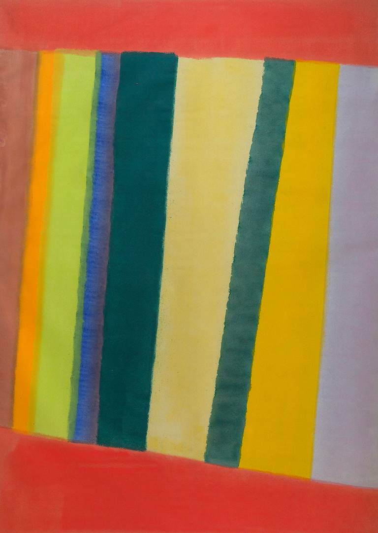 Albert Stadler Abstract Painting - Untitled