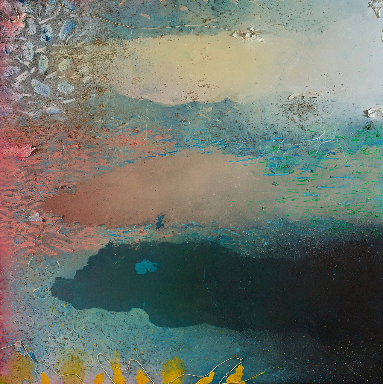 Stanley Boxer Abstract Painting - Trilogienachherrlichkeit