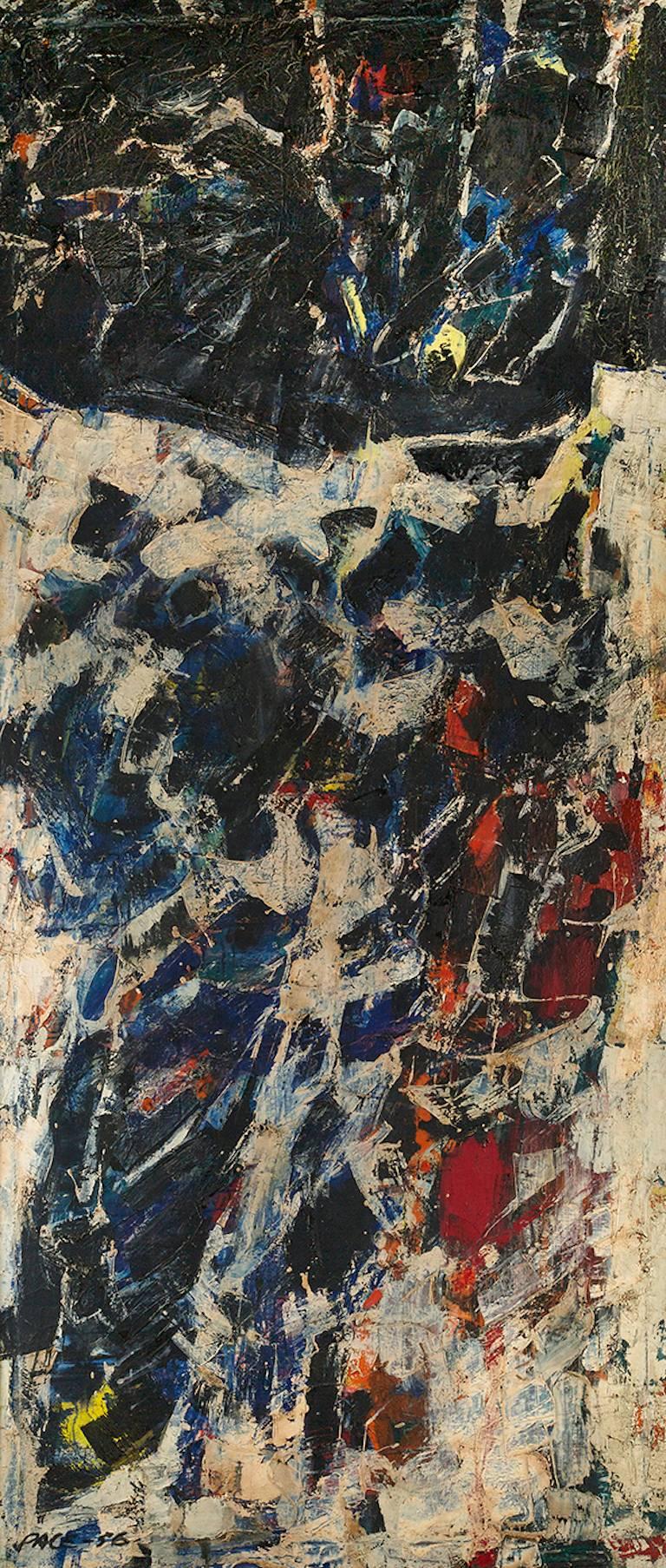 Stephen Pace Abstract Painting - Untitled (56-14)