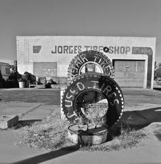 Jorge Tires, 2012, Black and White Archival Pigment Print