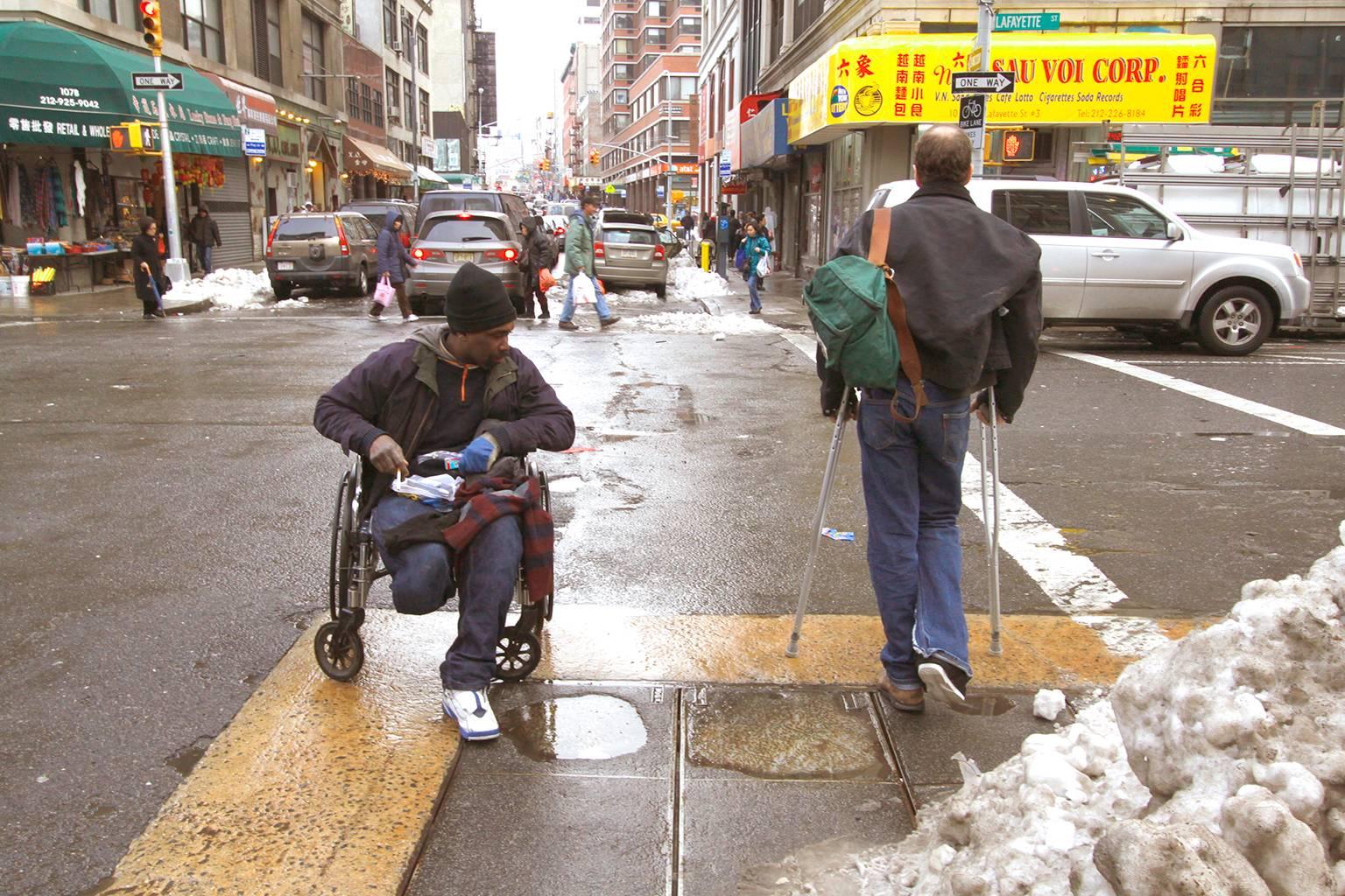 Yancy Clete Christopher Color Photograph - Chinatown, 2010 New York Street Corner