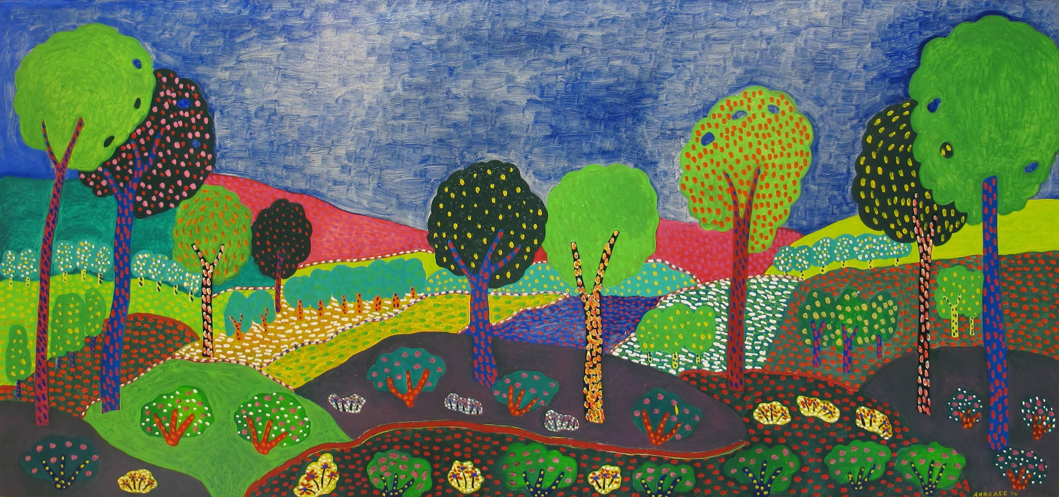 Bruno Andrade Landscape Painting - Looking Bright