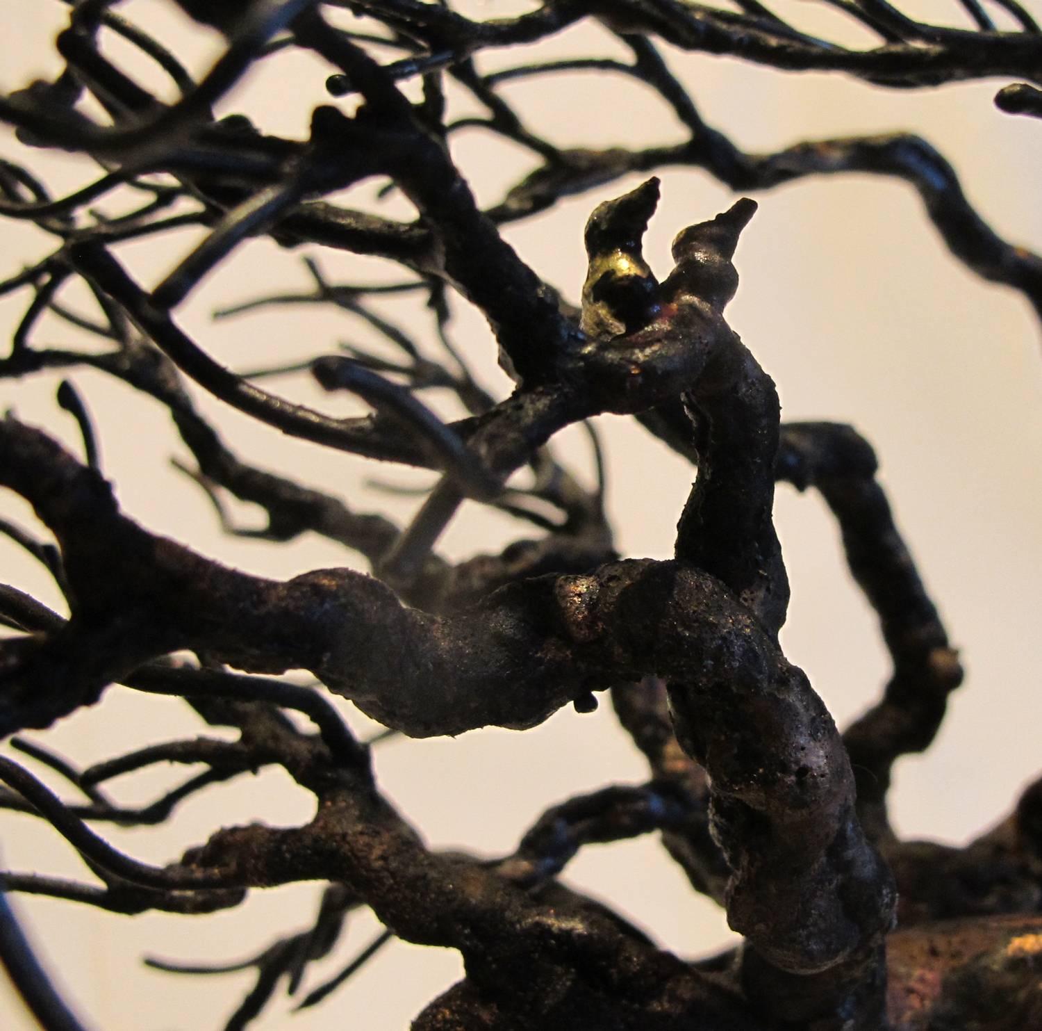 Wind Blown Oak - Contemporary Sculpture by Bill Web