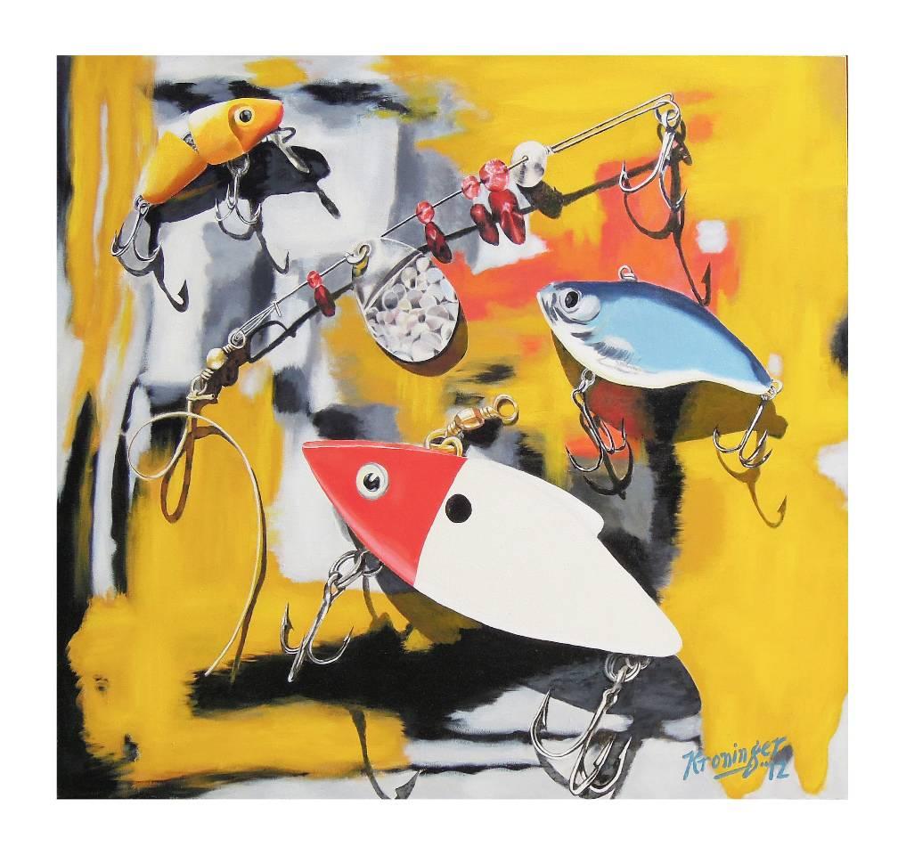 Rick Kroninger Still-Life Painting - Lures I
