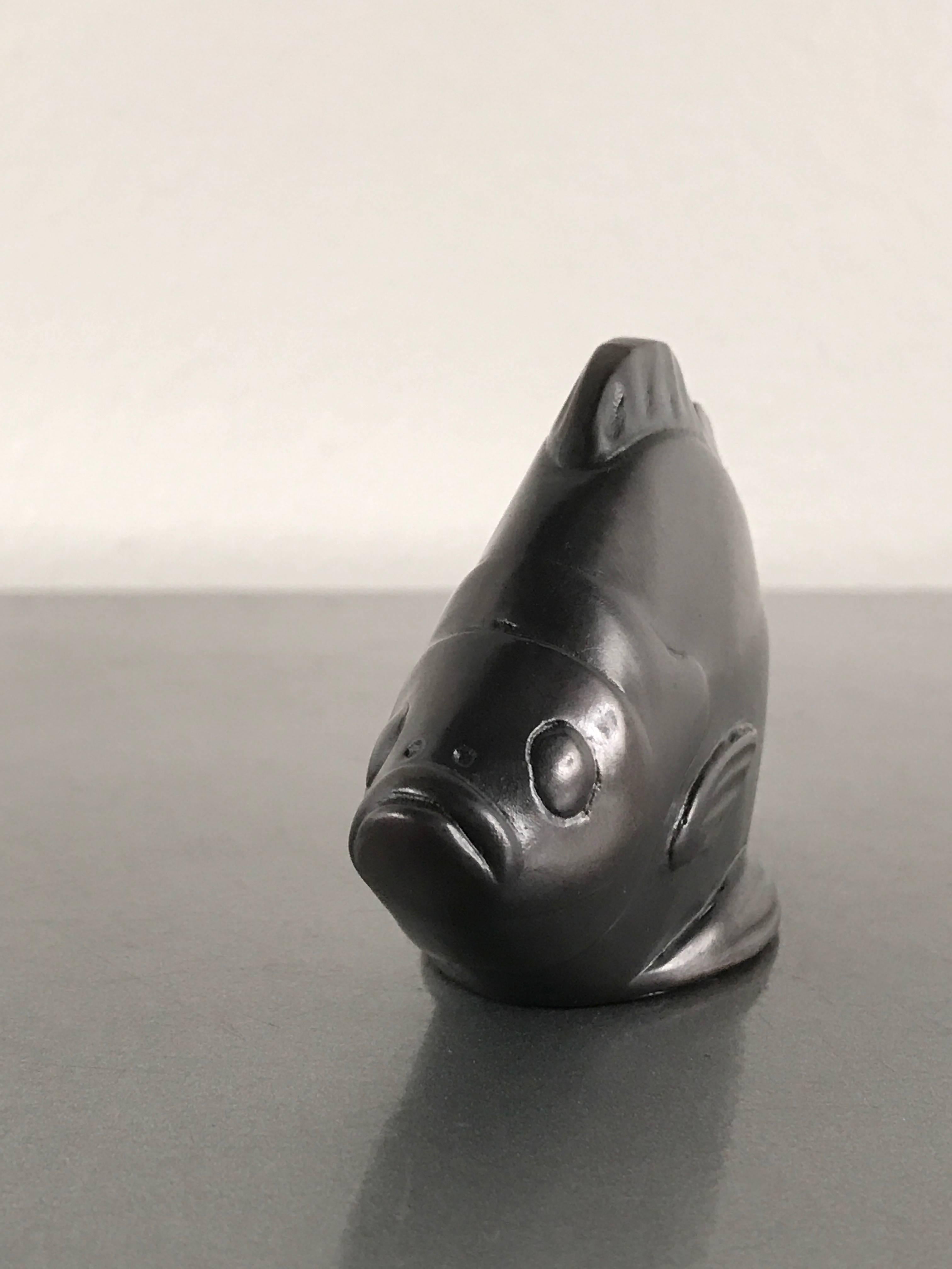 Fish - Sculpture by David Everett