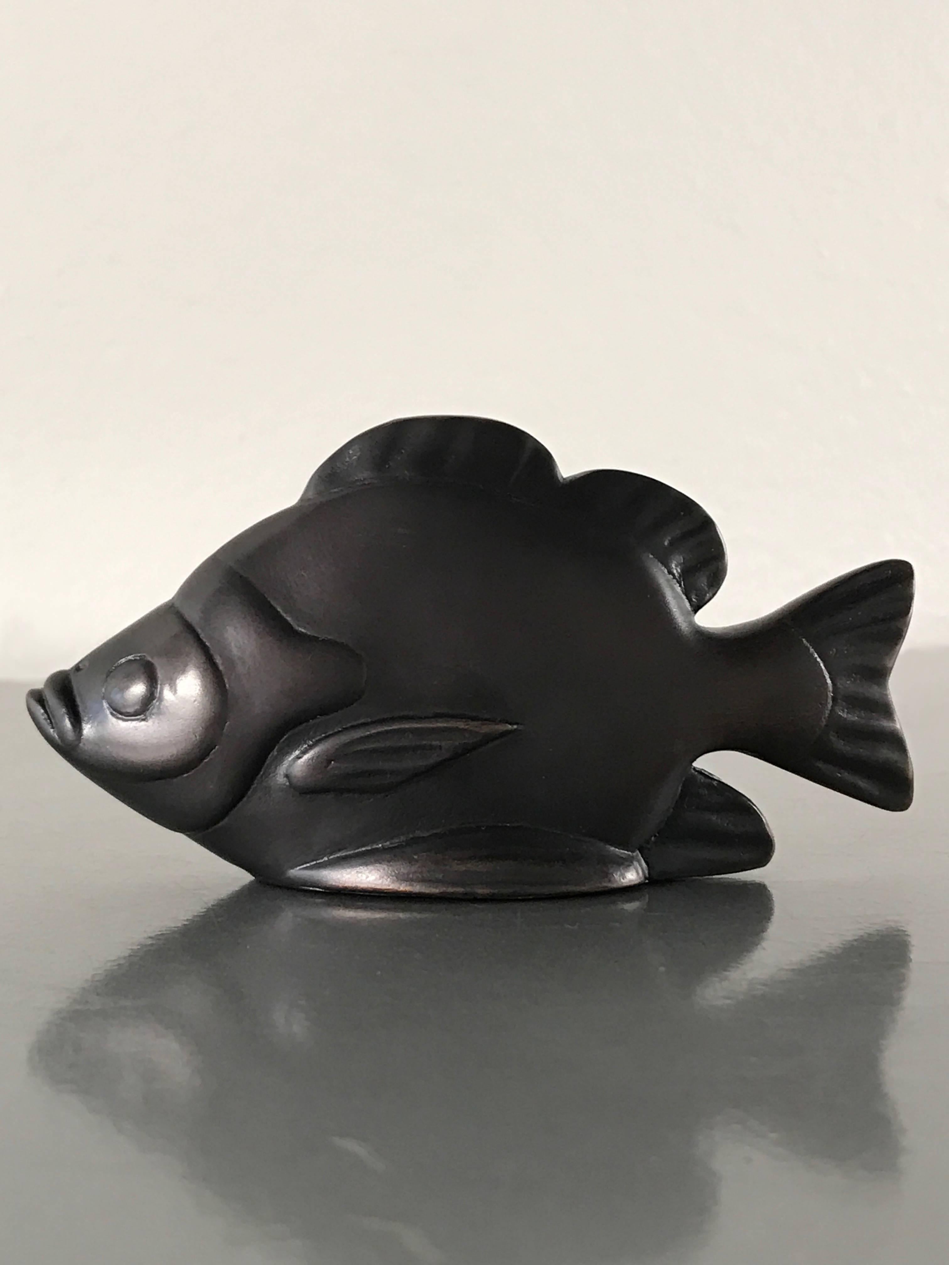 David Everett Figurative Sculpture - Fish