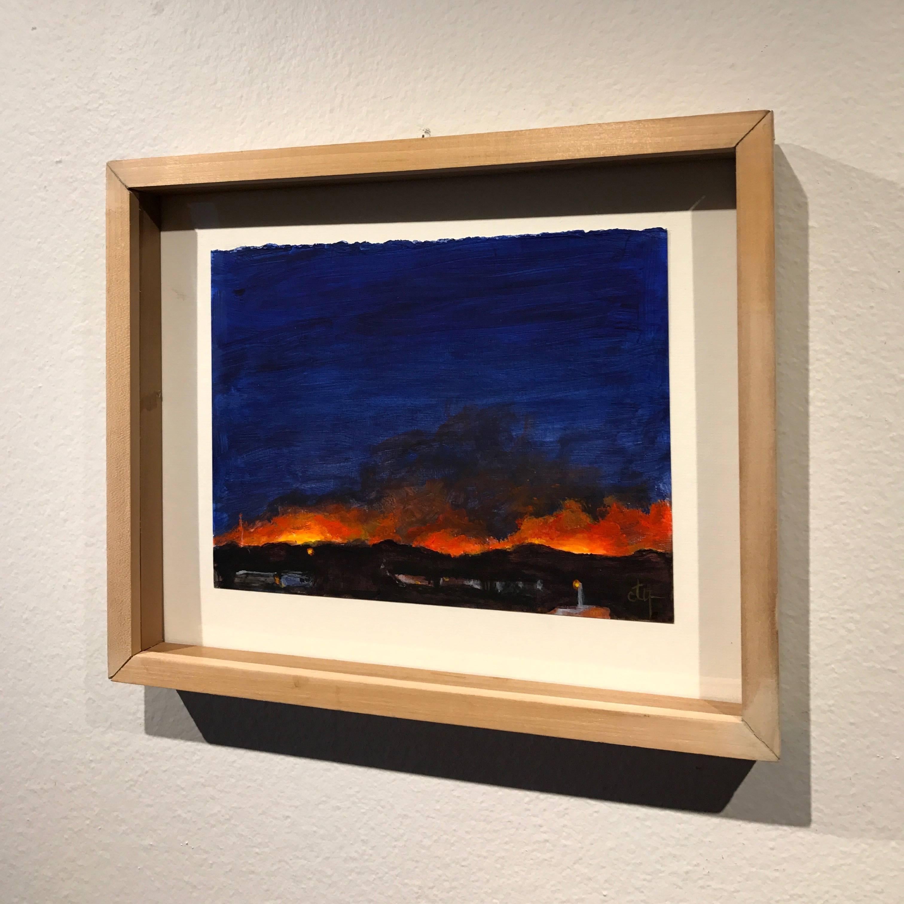 Carolyn Young Landscape Painting - Inferno