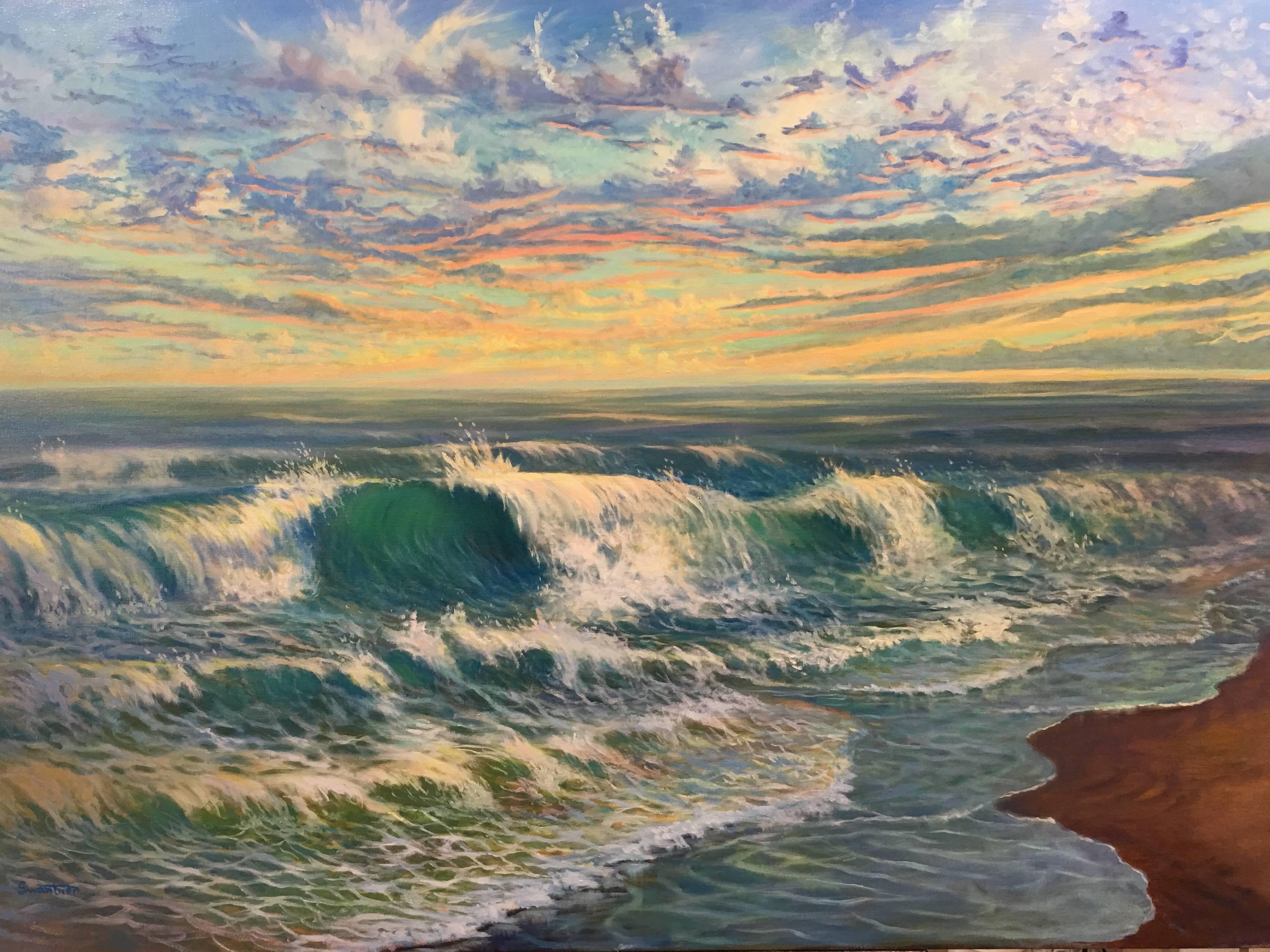 David Swantner Landscape Painting - Padre National Seashore