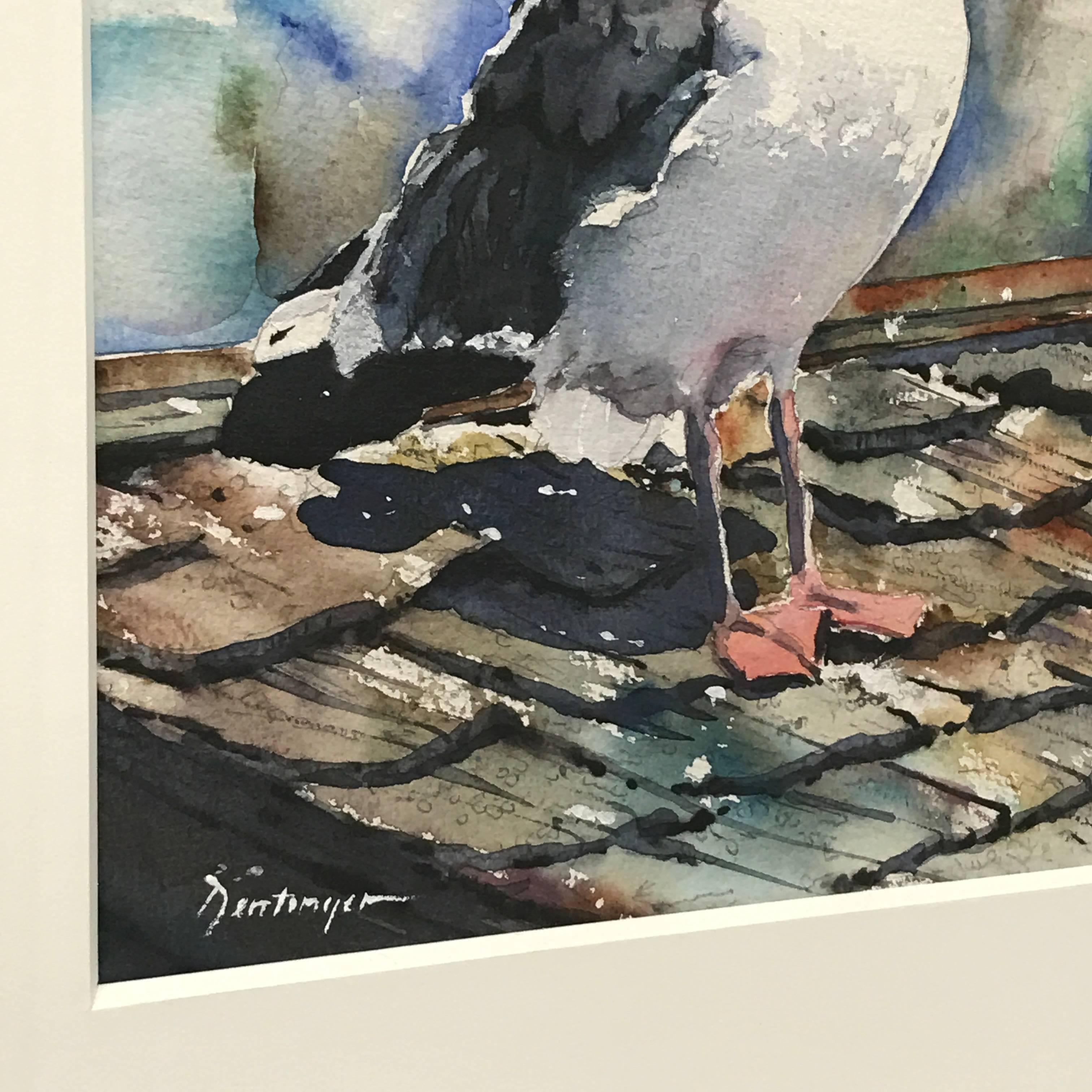 Seagull - Contemporary Art by Ric Dentinger