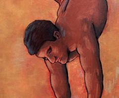 Olympic Male Diver