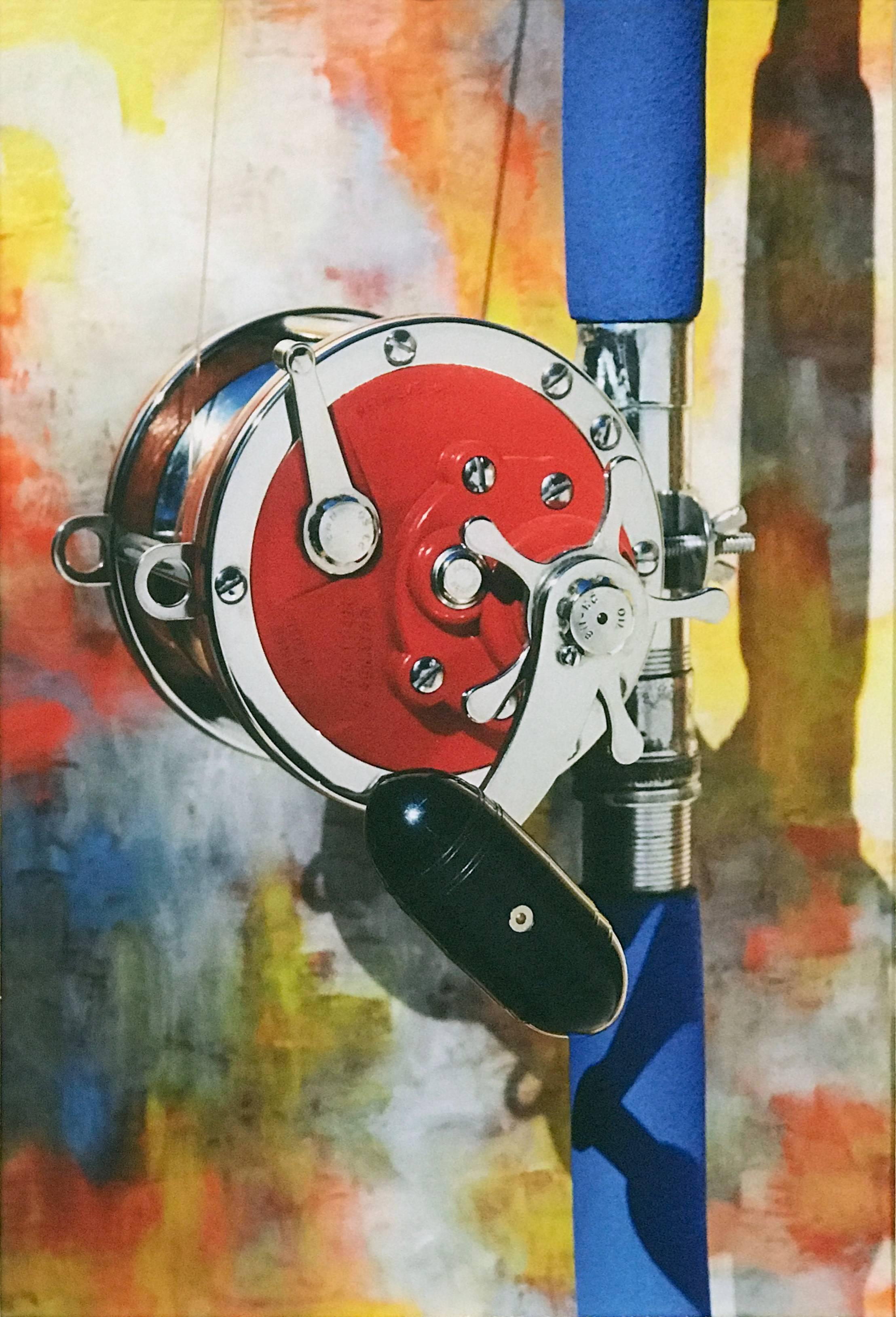 Rick Kroninger Abstract Photograph - Red Penn Reel Senator Reel