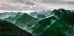 Mountains from Kumano Kodo Pilgrimage Trail, Japan