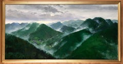 Mountains from Kumano Kodo Pilgrimage Trail, Japan