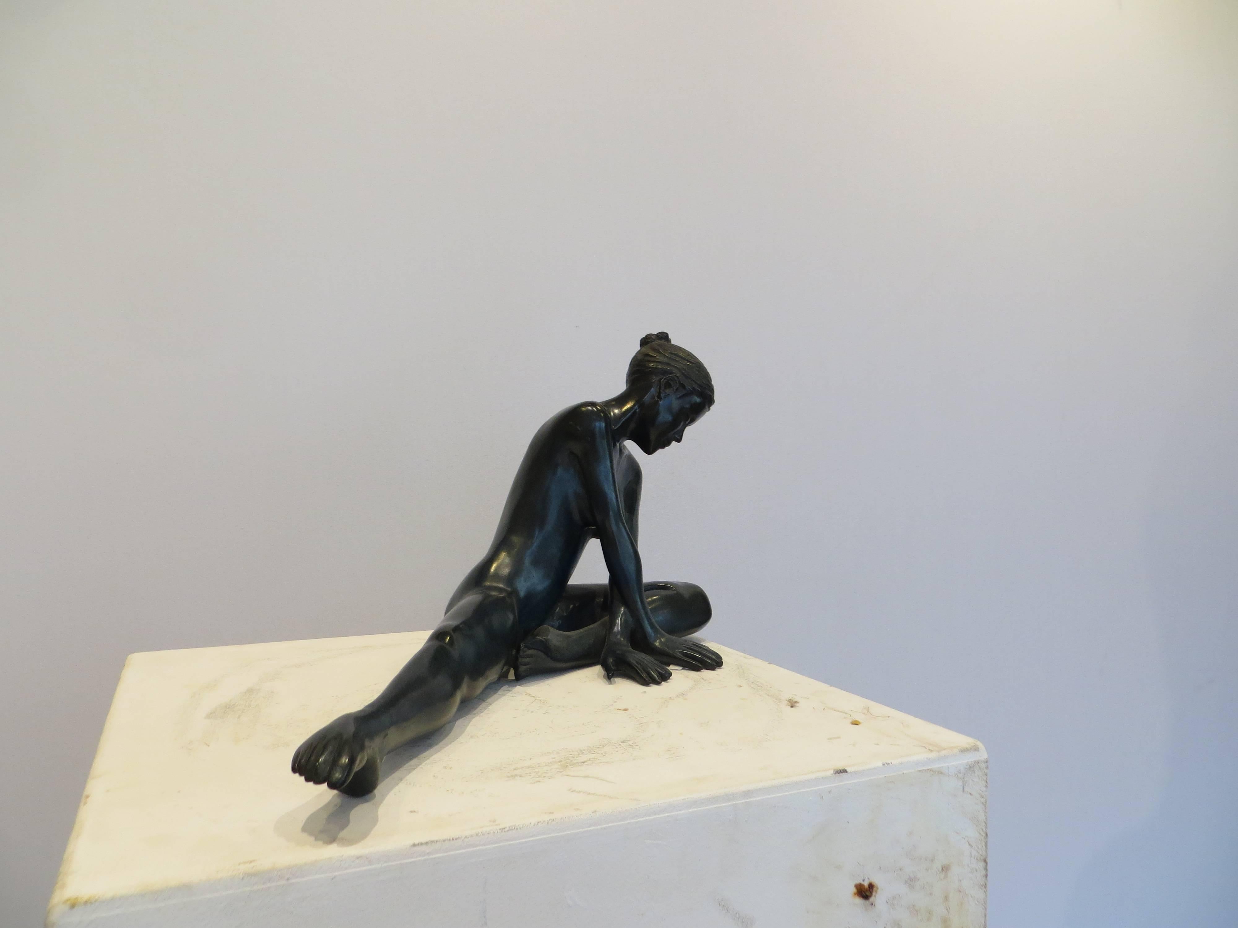 Patrick Brun Nude Sculpture - Irina Bronze Sculpture