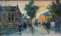 The Madeleine Place in Paris by Berkes