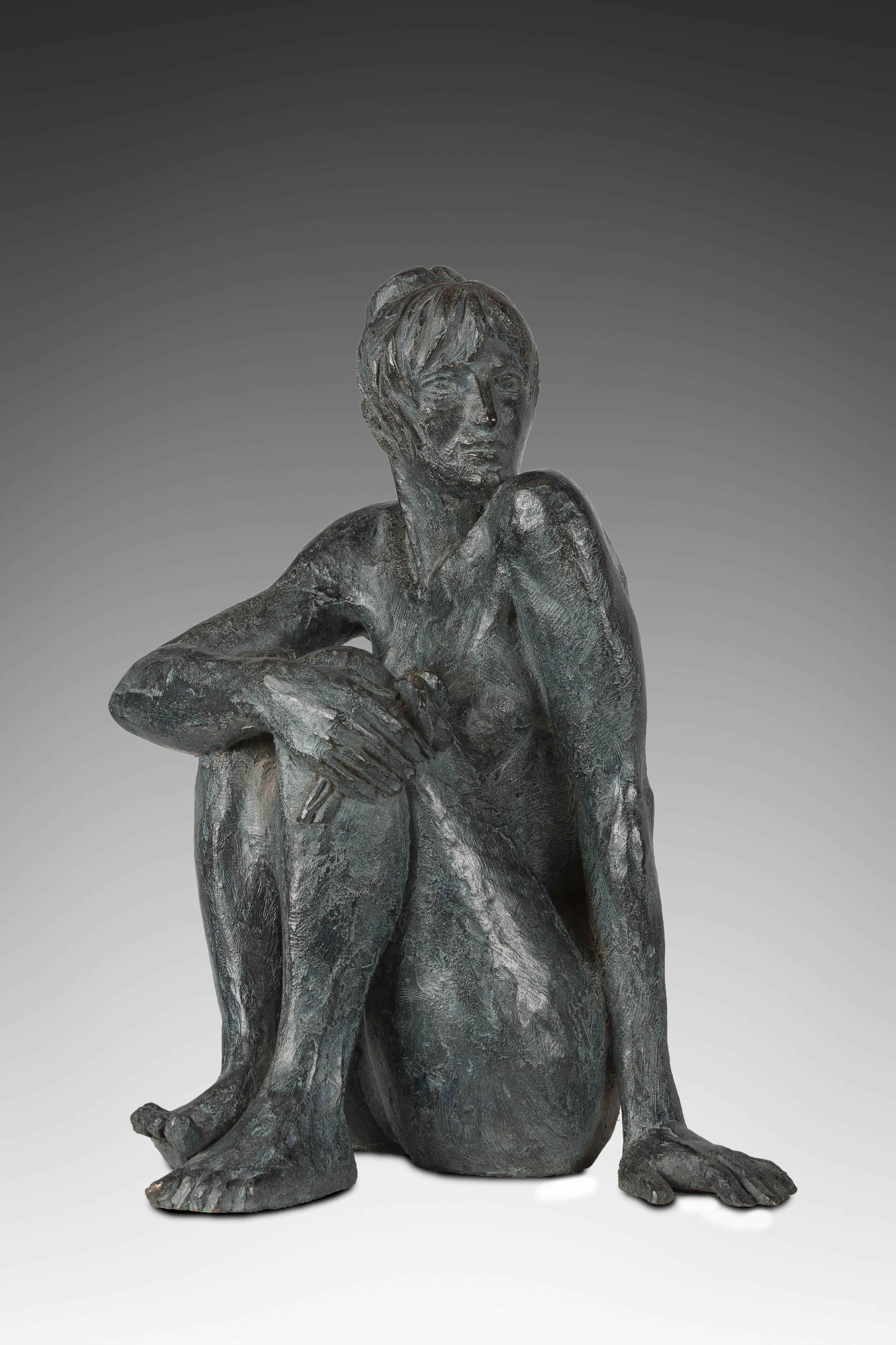 Elisabeth Cibot Nude Sculpture – Der Frühling von CIBOT