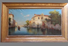 Alphonse LECOZE 19th-20th Century - Venice Grand Canal