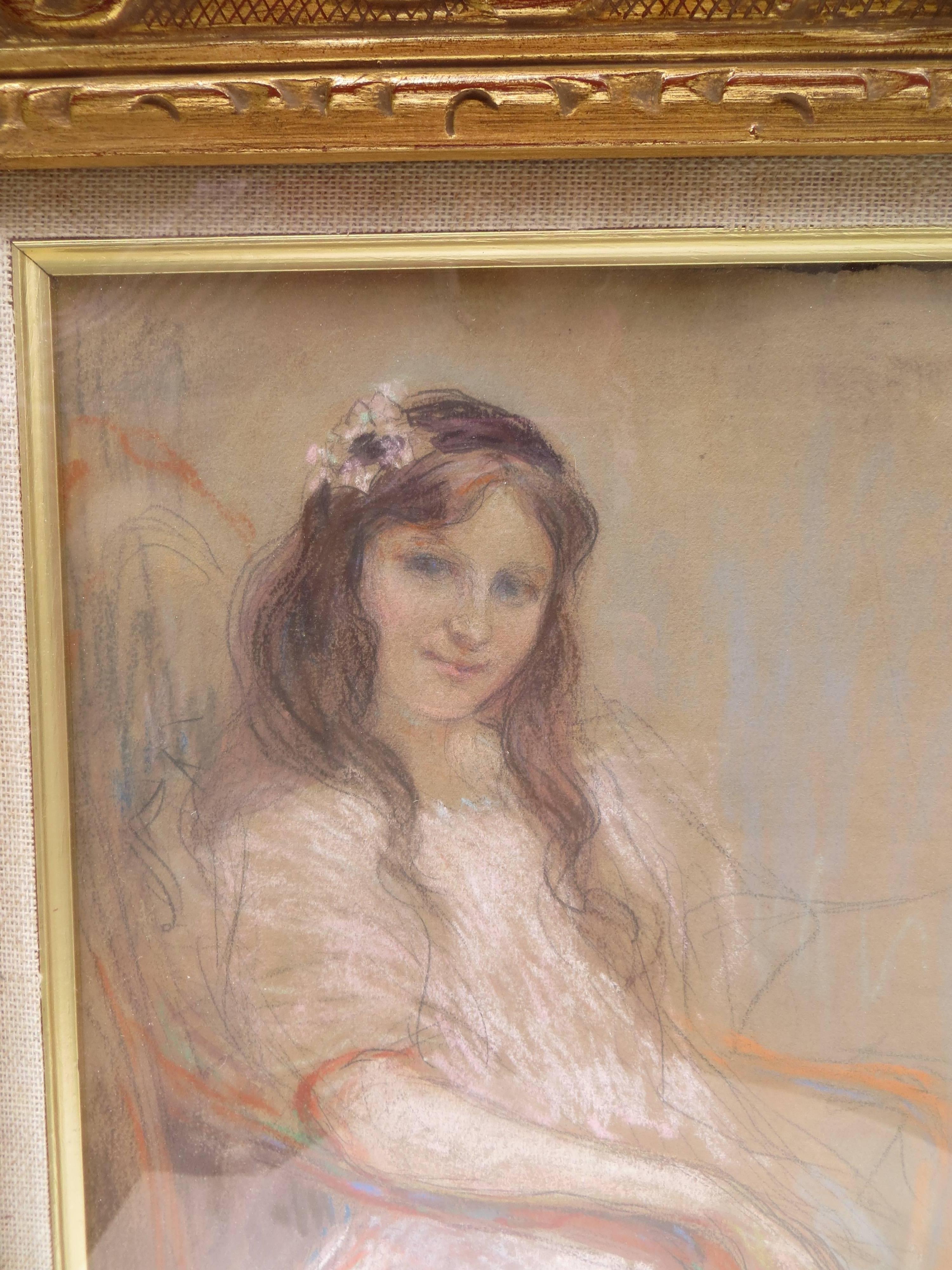 Portrait of a Young Girl by Albert Besnard 5