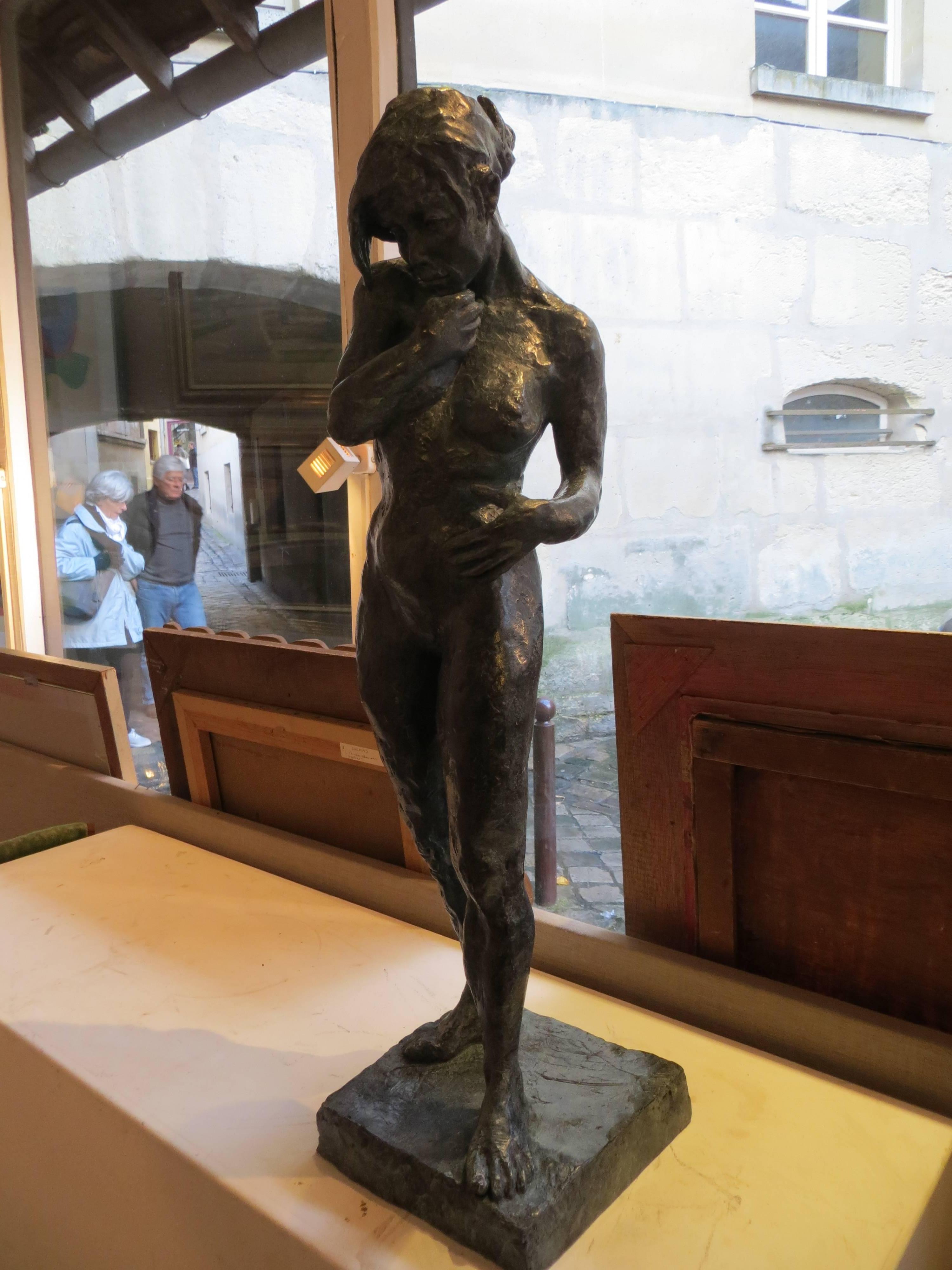 Amandine-Bronze-Skulptur (Moderne), Sculpture, von YBAH