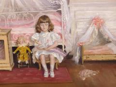 Little Girl with Doll (Pille avec poupée)