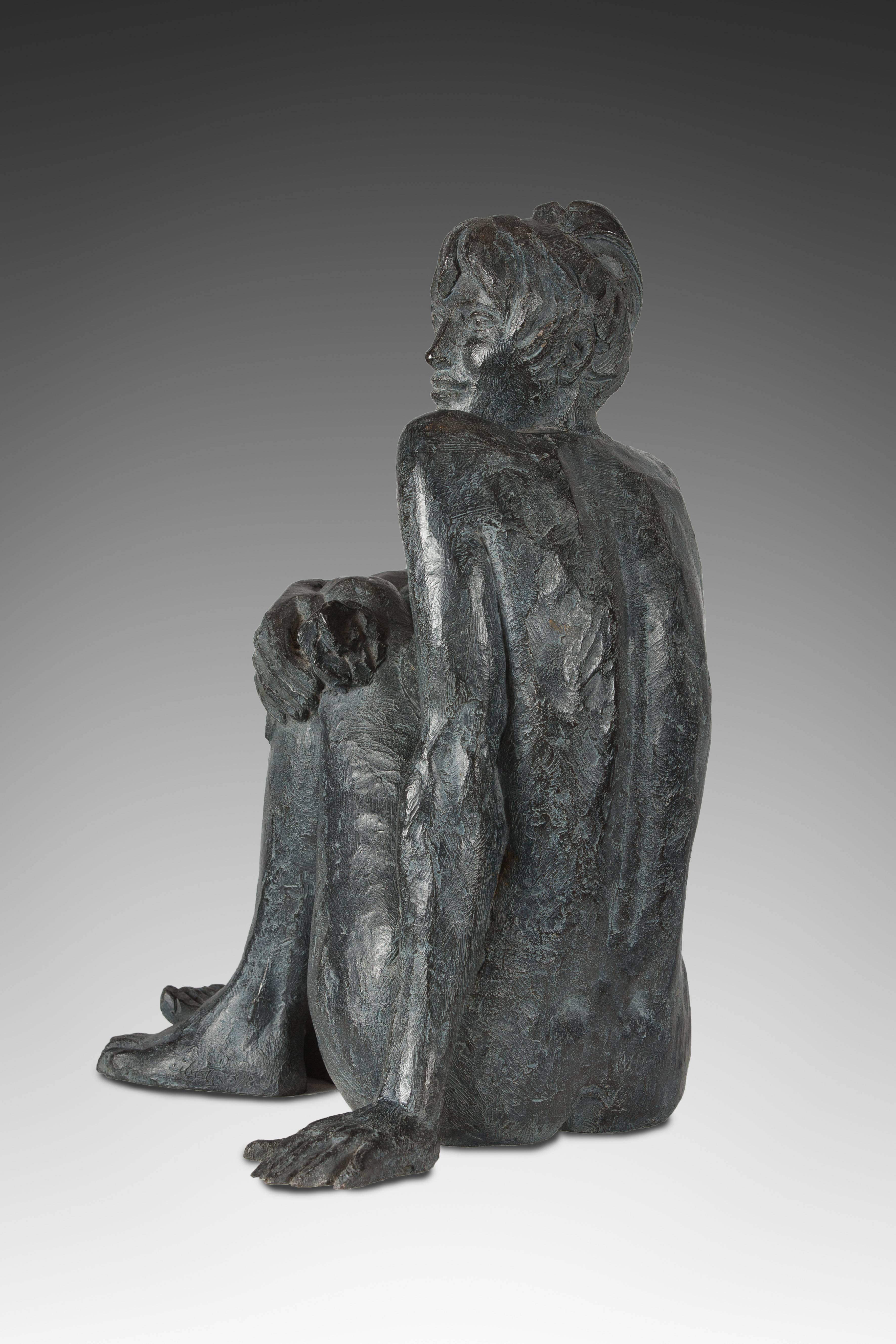 Der Frühling von CIBOT – Sculpture von Elisabeth Cibot