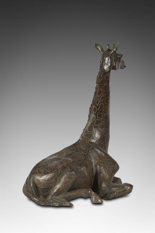Sophie Martin - Girafe - Bronze by Sophie Martin For Sale at 1stDibs